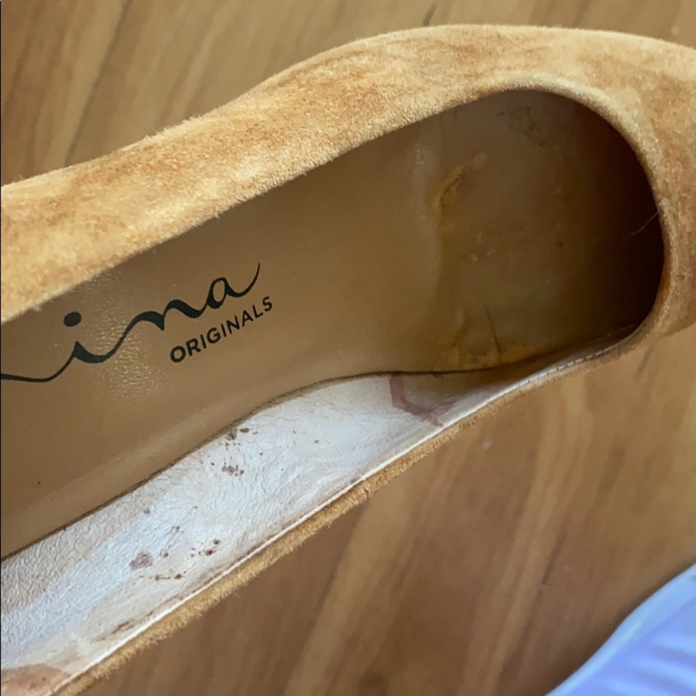 Nina Suede block heels - Picture 8 of 9
